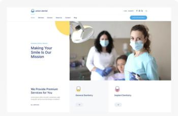 Union Dental Joomla Template
